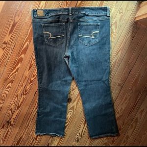 American Eagle Artist Cropped Jeans size 18